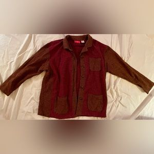 Button down, long sleeve top